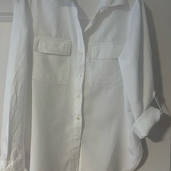 Dex white shirt with pockets - Picture 1 of 7